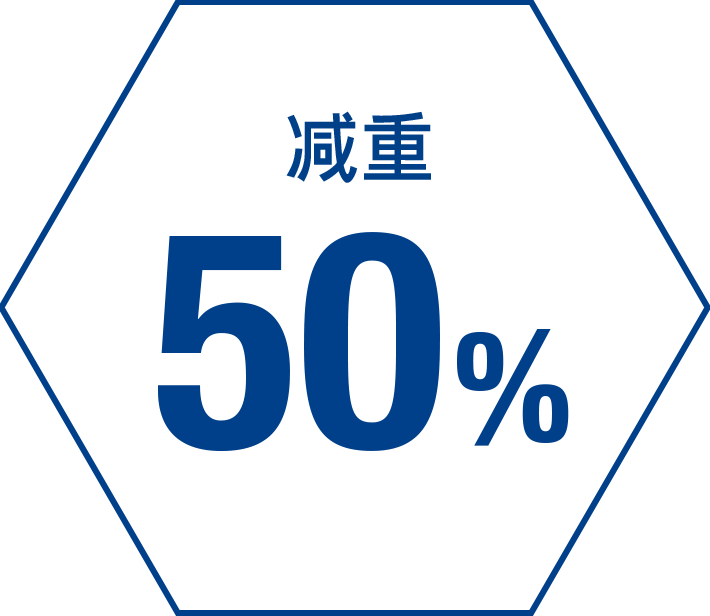 减重 50%