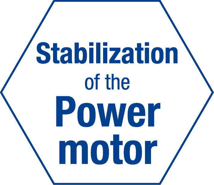 Stabilization of the Power motor
