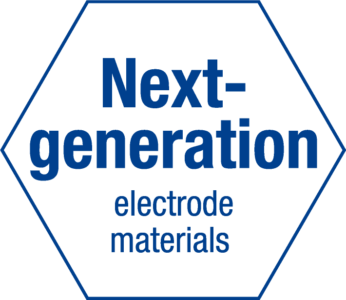 Next generation electrode materials